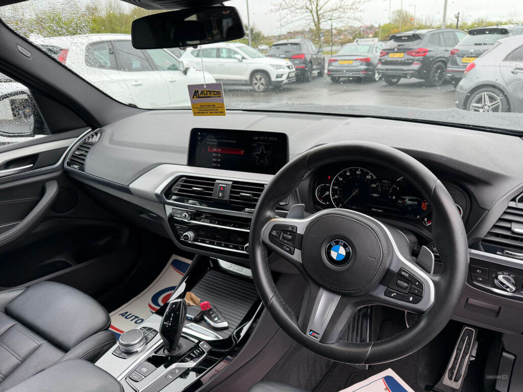 BMW X3 Xdrive20d M Sport Step FT19VNN Black #6