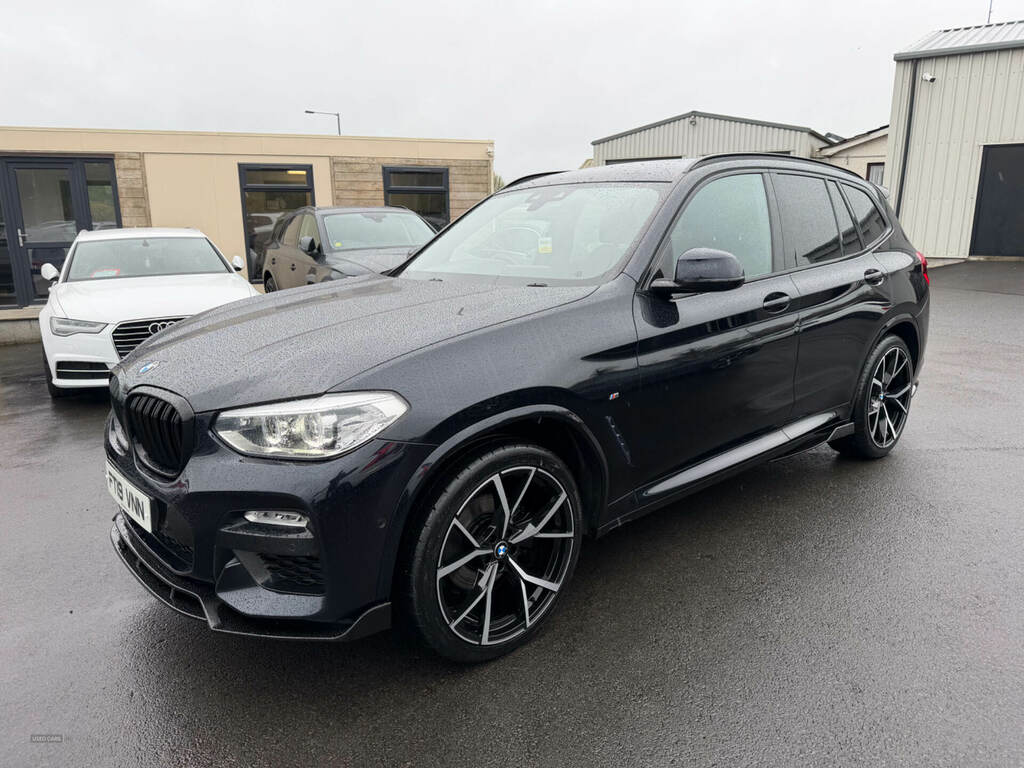 BMW X3 Xdrive20d M Sport Step FT19VNN Black #3
