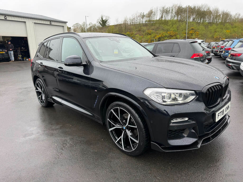BMW X3 Xdrive20d M Sport Step Black