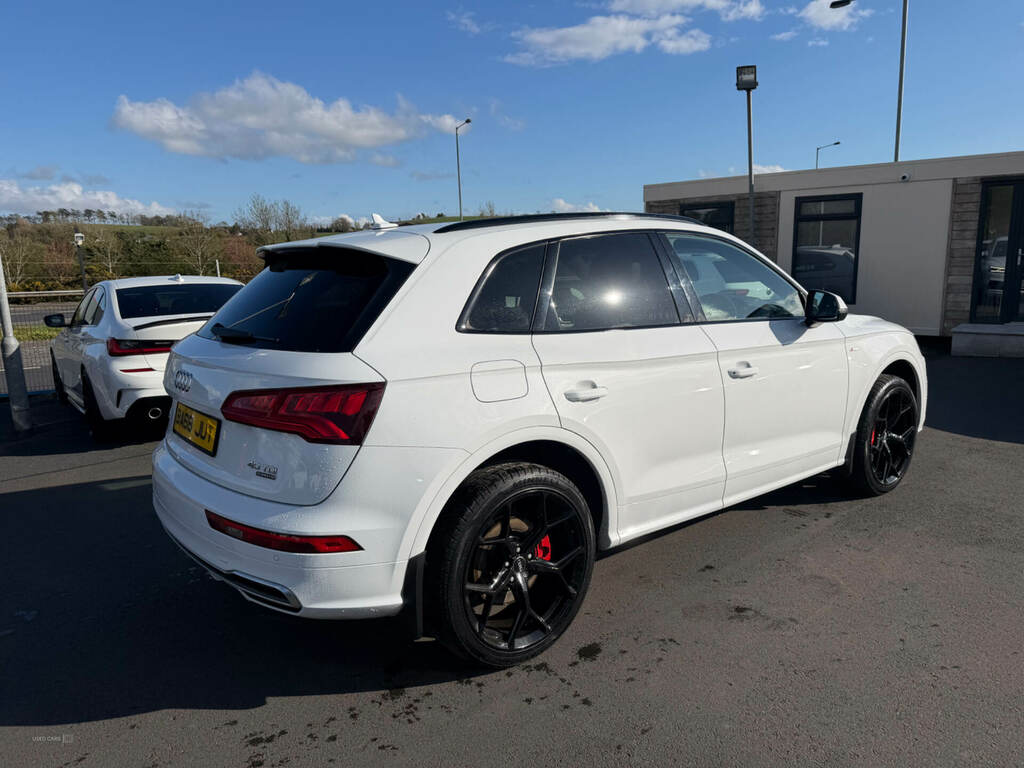 Audi Q5 40 Tdi Quattro S Line S Tronic BA68JUT White #5