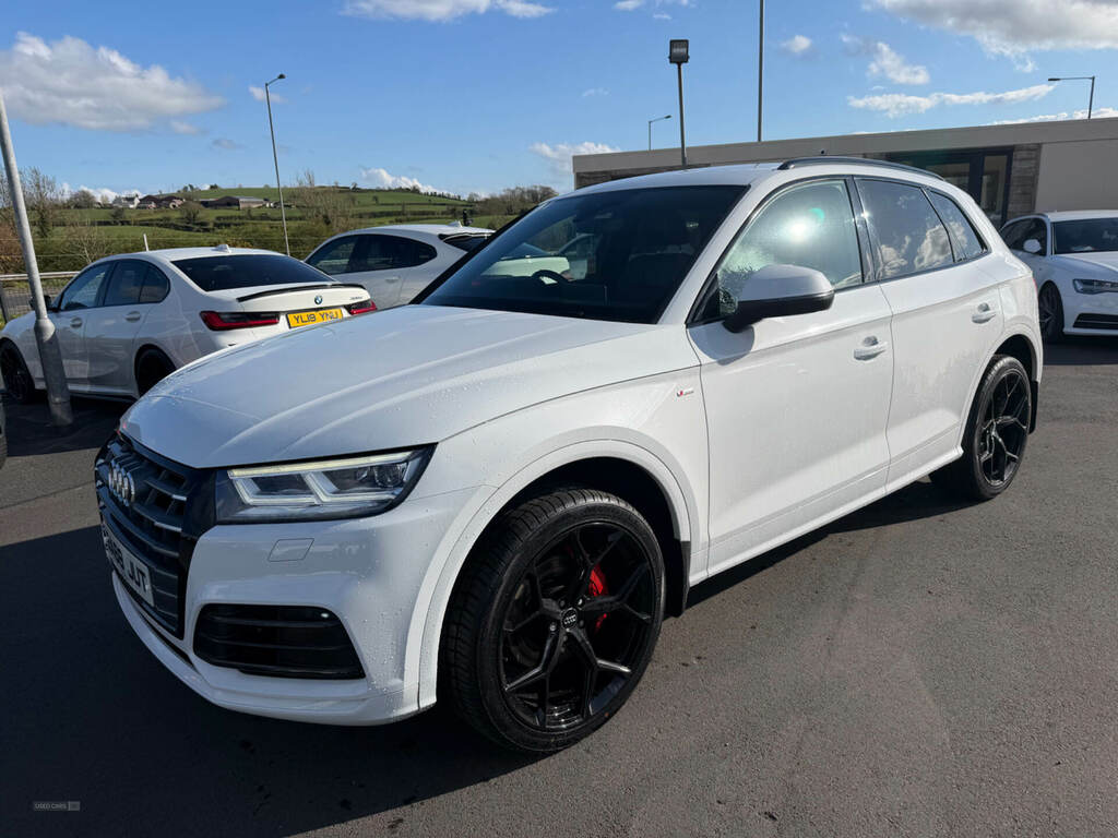 Audi Q5 40 Tdi Quattro S Line S Tronic BA68JUT White #3