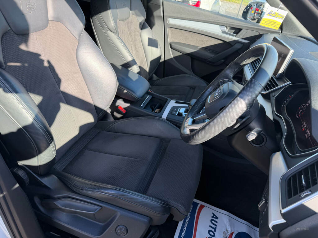 Audi Q5 40 Tdi Quattro S Line S Tronic BA68JUT White #4