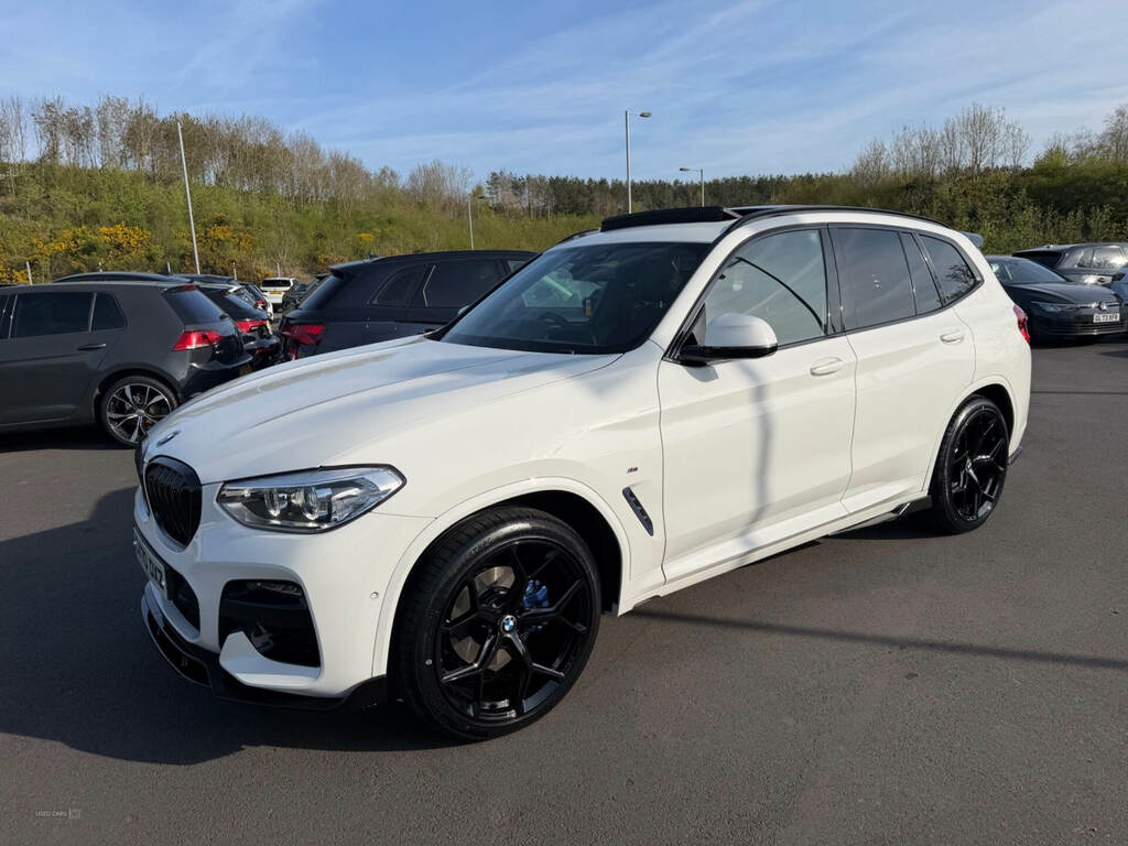 BMW X3 Xdrive20d M Sport Step White