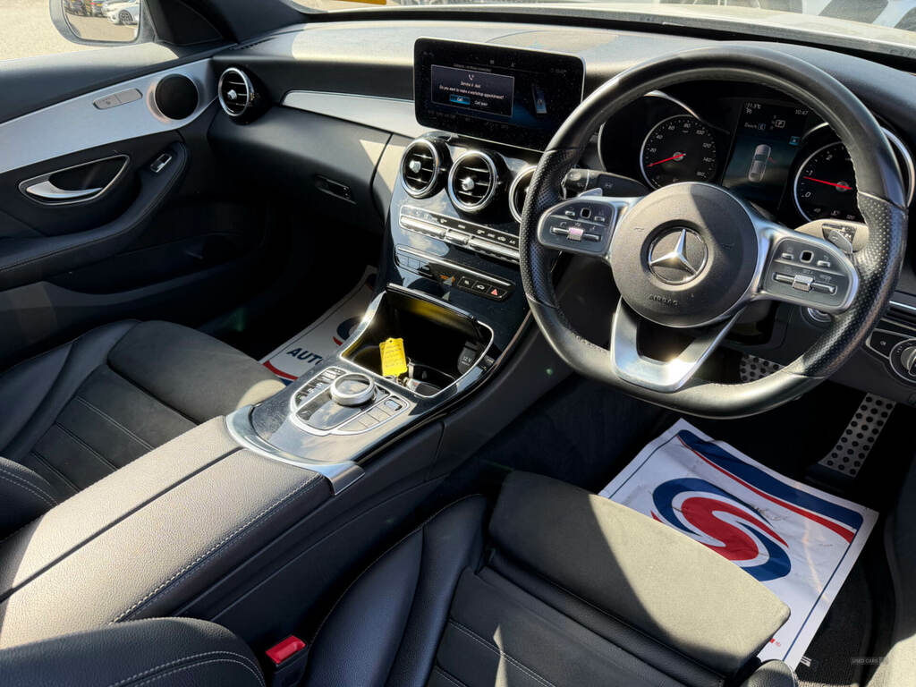 Mercedes-Benz C Class C220d Amg Line 9G-tronic BW68EKE Silver #3