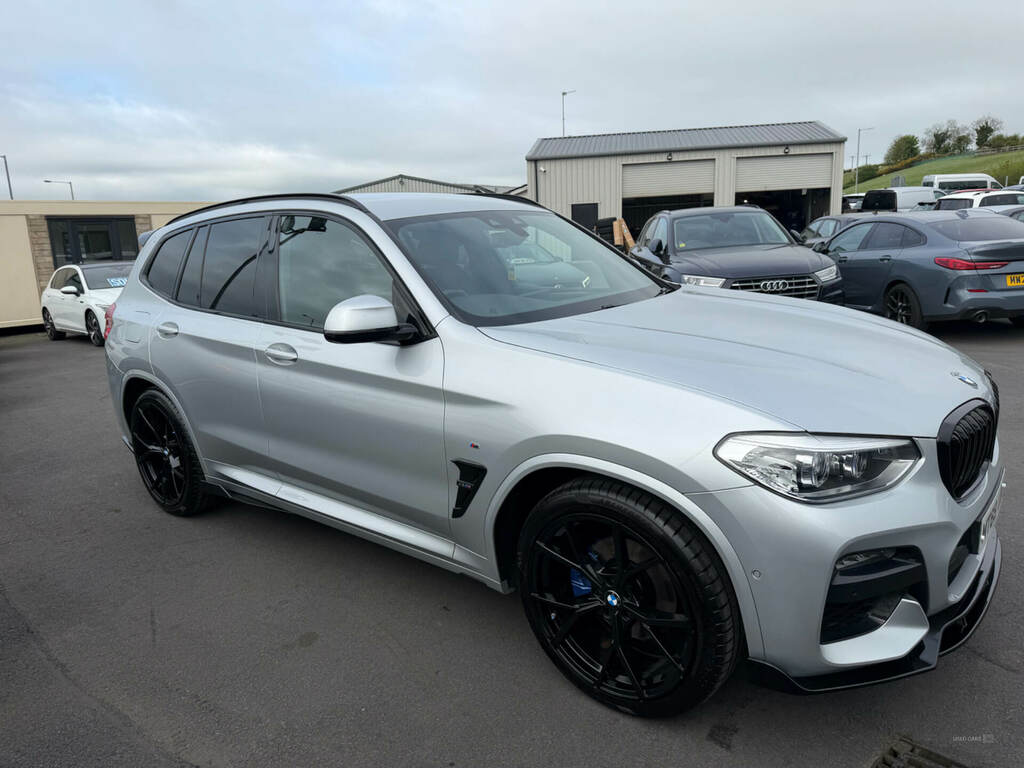 BMW X3 Xdrive20d M Sport Step Silver
