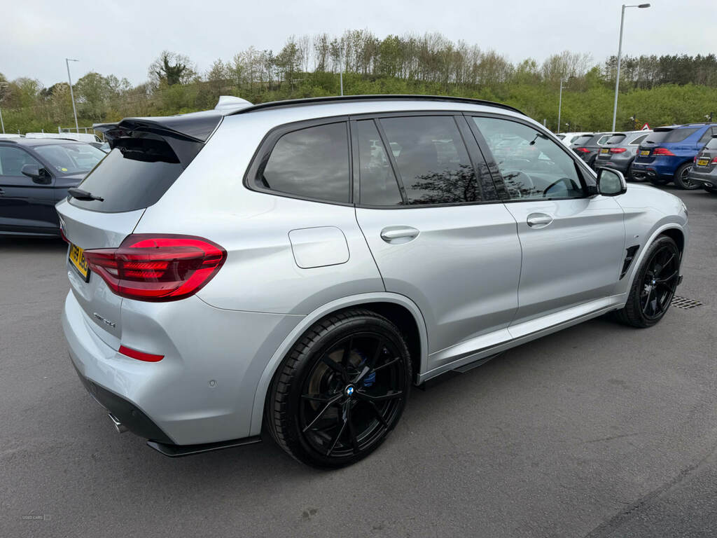 BMW X3 Xdrive20d M Sport Step MT69UBG Silver #2