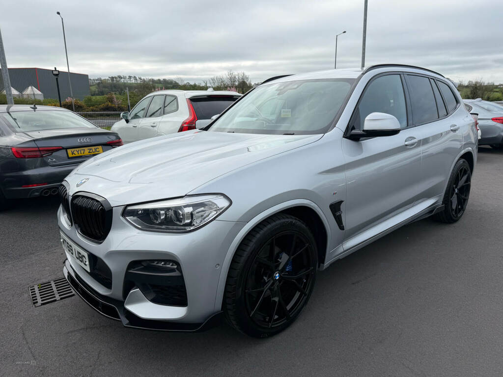 BMW X3 Xdrive20d M Sport Step MT69UBG Silver #5