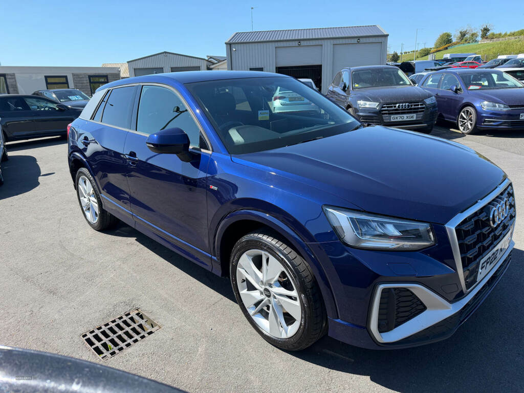 Audi Q2 30 Tdi S Line Blue #3