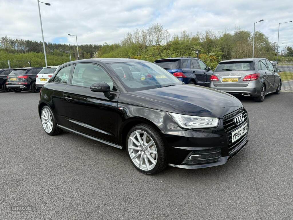 Audi A1 1.6 Tdi S Line YP67ZFW Black #2