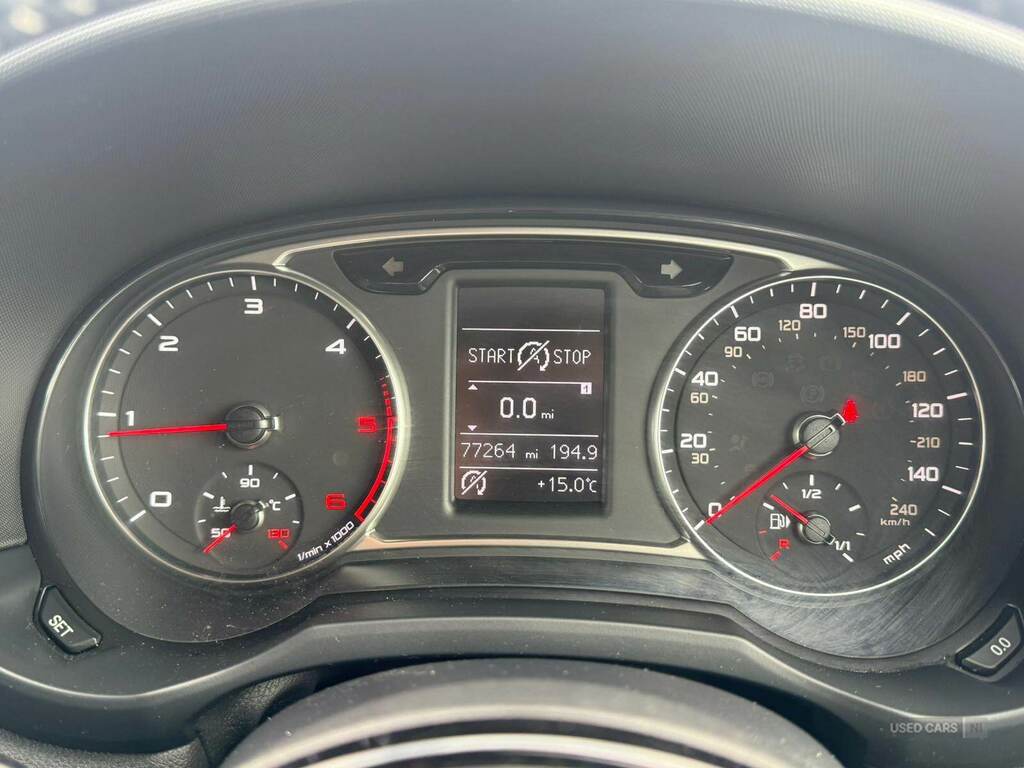 Audi A1 1.6 Tdi S Line YP67ZFW Black #6