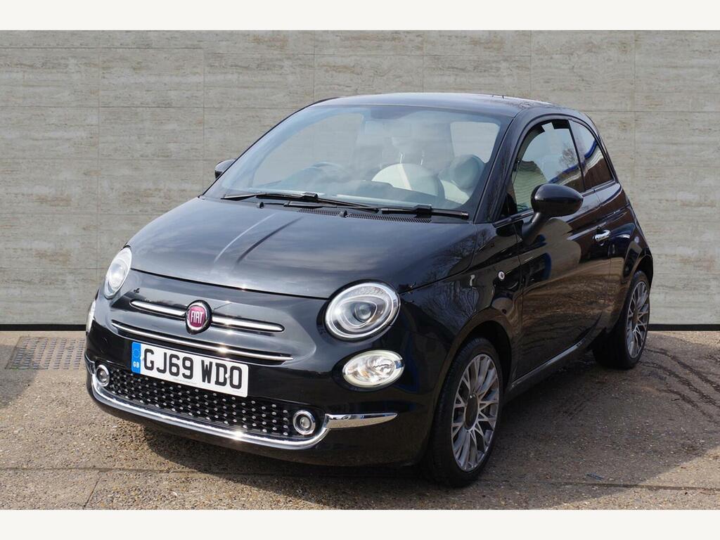 Fiat 500 1.2 Star Euro 6 S S Hatchback GJ69WDO Black #3