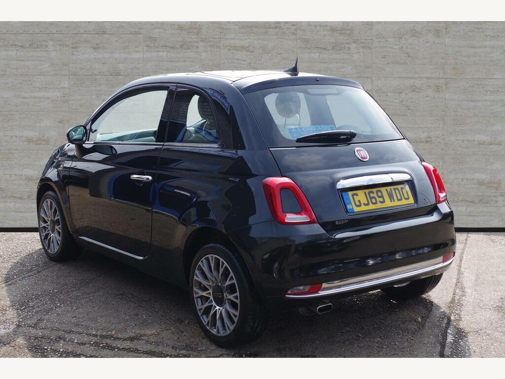 Fiat 500 1.2 Star Euro 6 S S Hatchback GJ69WDO Black #4