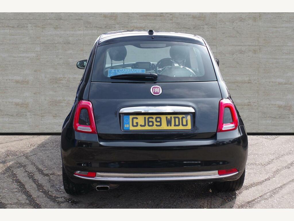 Fiat 500 1.2 Star Euro 6 S S Hatchback GJ69WDO Black #6
