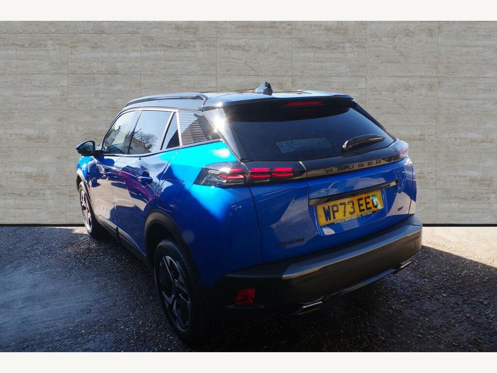 Peugeot 2008 1.2 Puretech Gt Eat Euro 6 S S 5... WP73EEG Blue #4