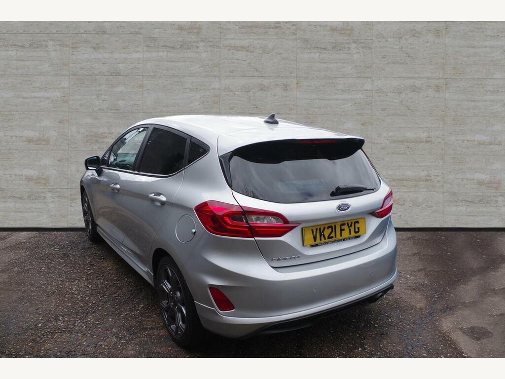 Ford Fiesta 1.0T Ecoboost St-line Edition Euro ... VK21FYG Silver #5