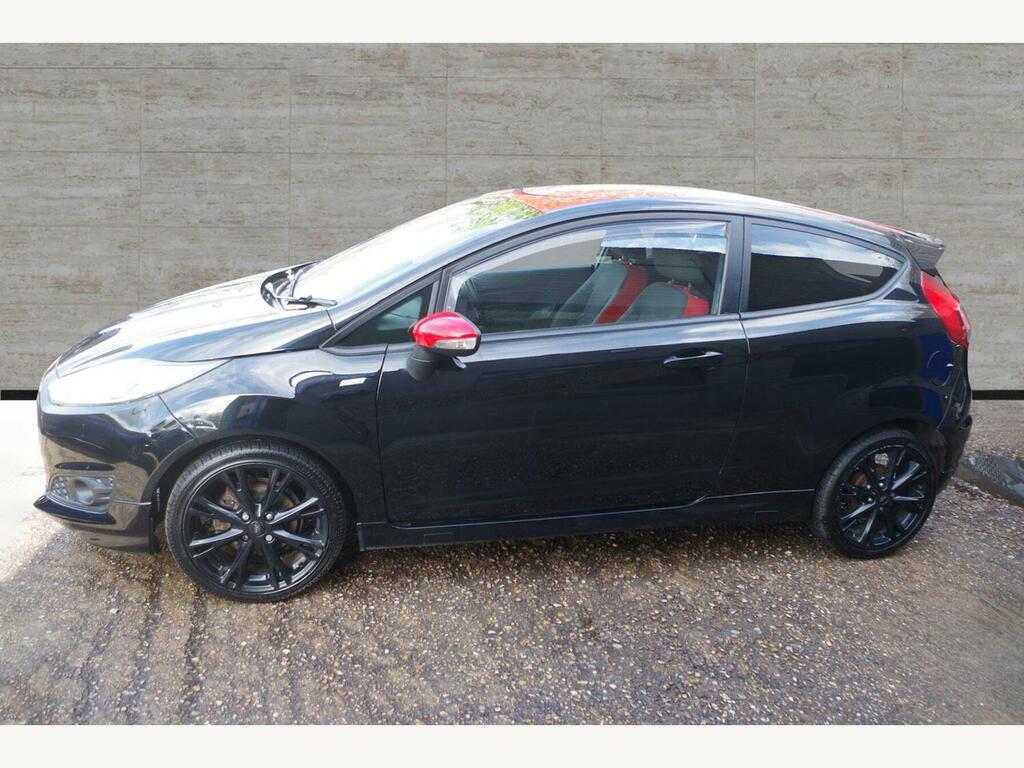 Ford Fiesta 1.0T Ecoboost St-line Euro 6 S S ... FM66XAX Black #5