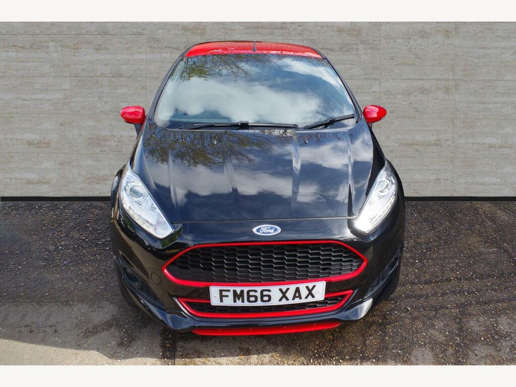 Ford Fiesta 1.0T Ecoboost St-line Euro 6 S S ... FM66XAX Black #2