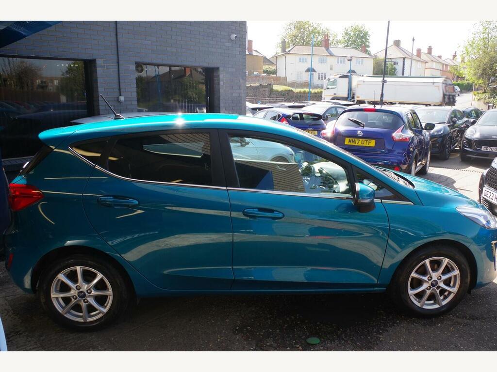 Ford Fiesta 1.0T Ecoboost Zetec Euro 6 S S 5D... EK68FDZ Blue #6