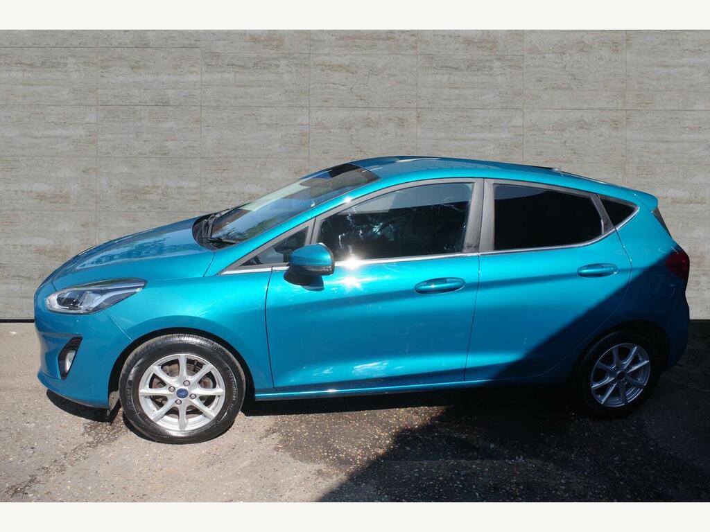 Ford Fiesta 1.0T Ecoboost Zetec Euro 6 S S 5D... EK68FDZ Blue #3