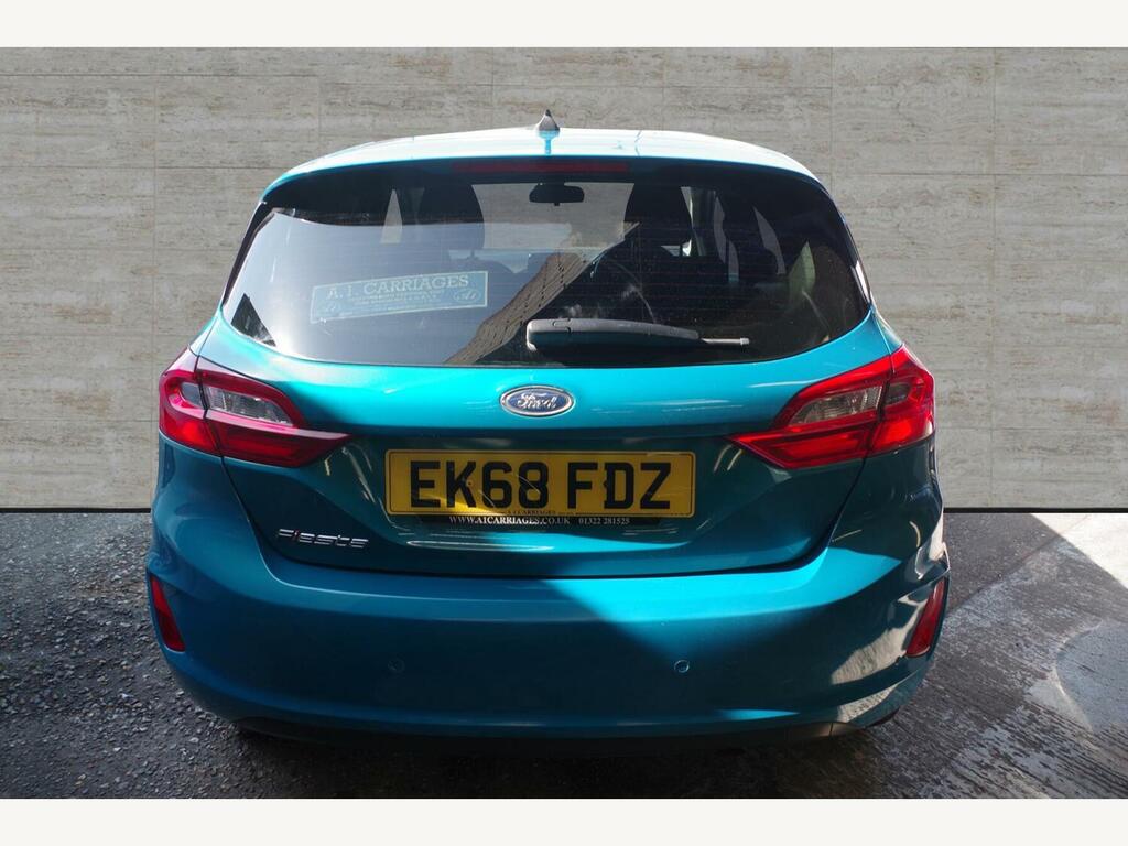 Ford Fiesta 1.0T Ecoboost Zetec Euro 6 S S 5D... EK68FDZ Blue #4