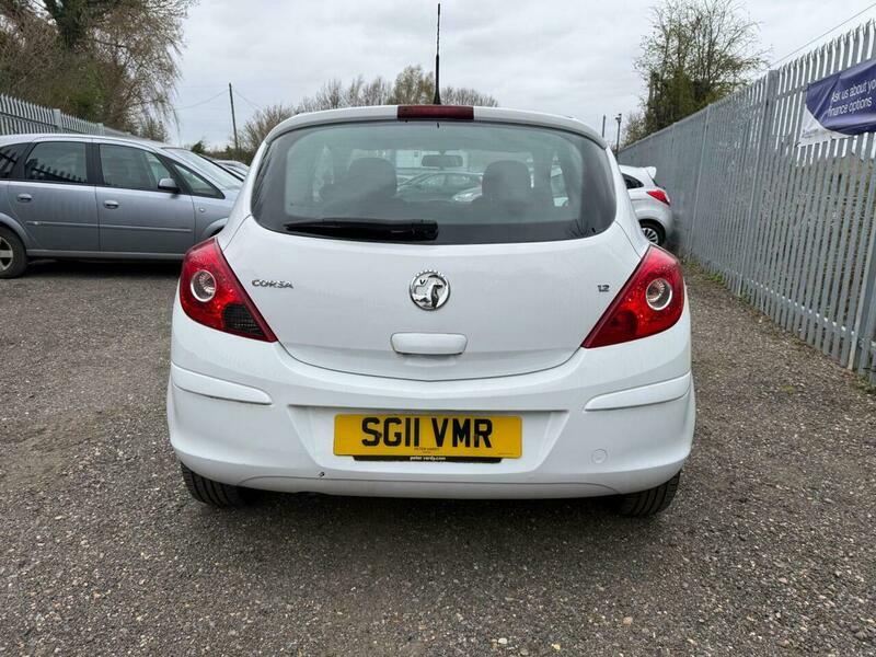 Vauxhall Corsa 1.2 16V Excite Euro SG11VMR White #6