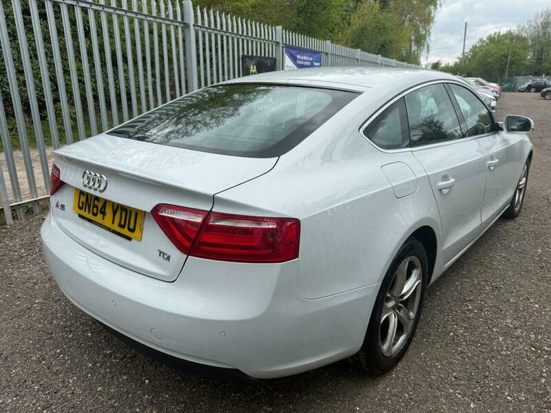 Audi A5 2.0 Tdi Se Sportback White #5