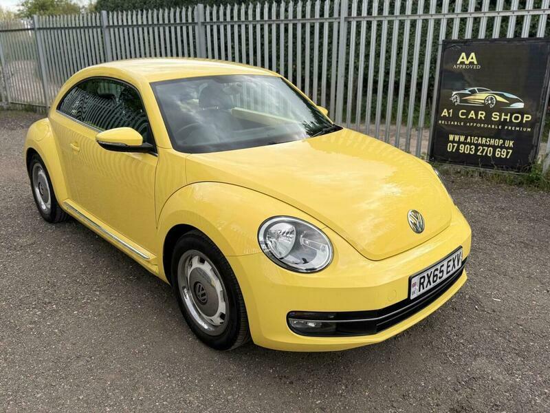 Volkswagen Beetle 2.0 Tdi Bluemotion Tech Yellow