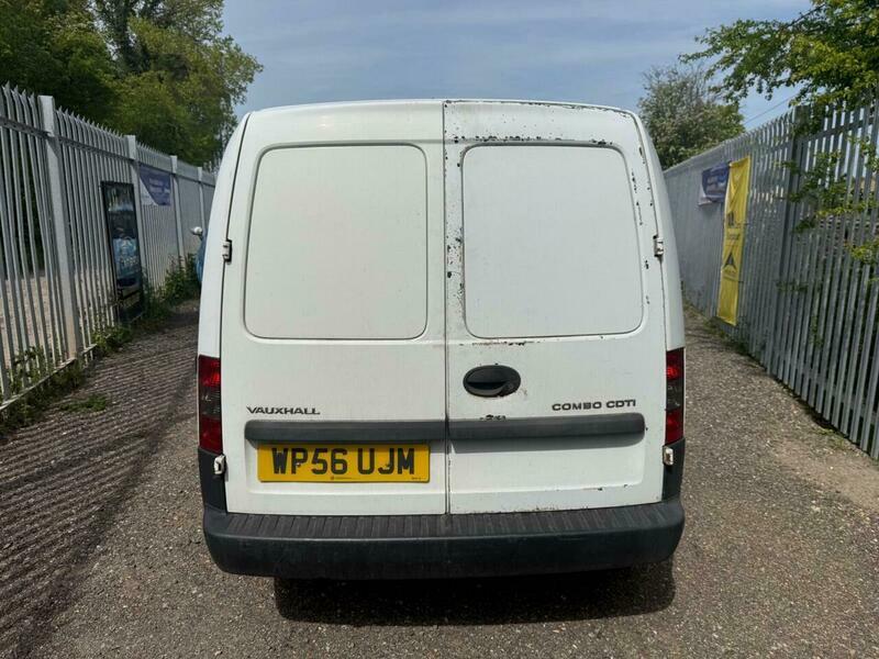Vauxhall Combo 2000 Cdti 69 Double Cab 5 Seat Crew Van White #4
