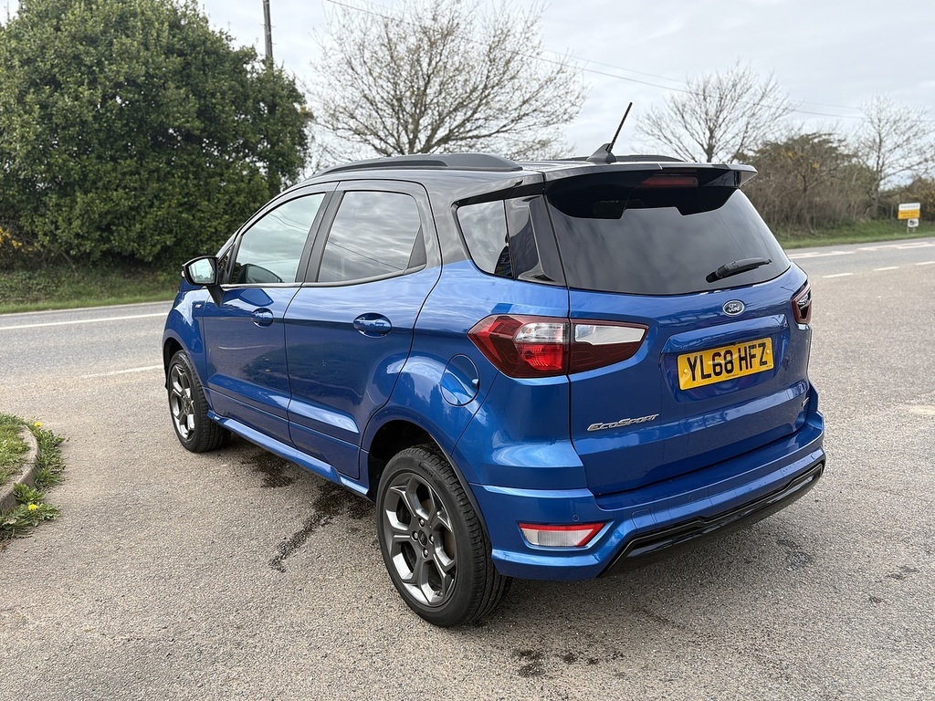 Ford Ecosport Ecoblue St-line YL68HFZ Blue #2