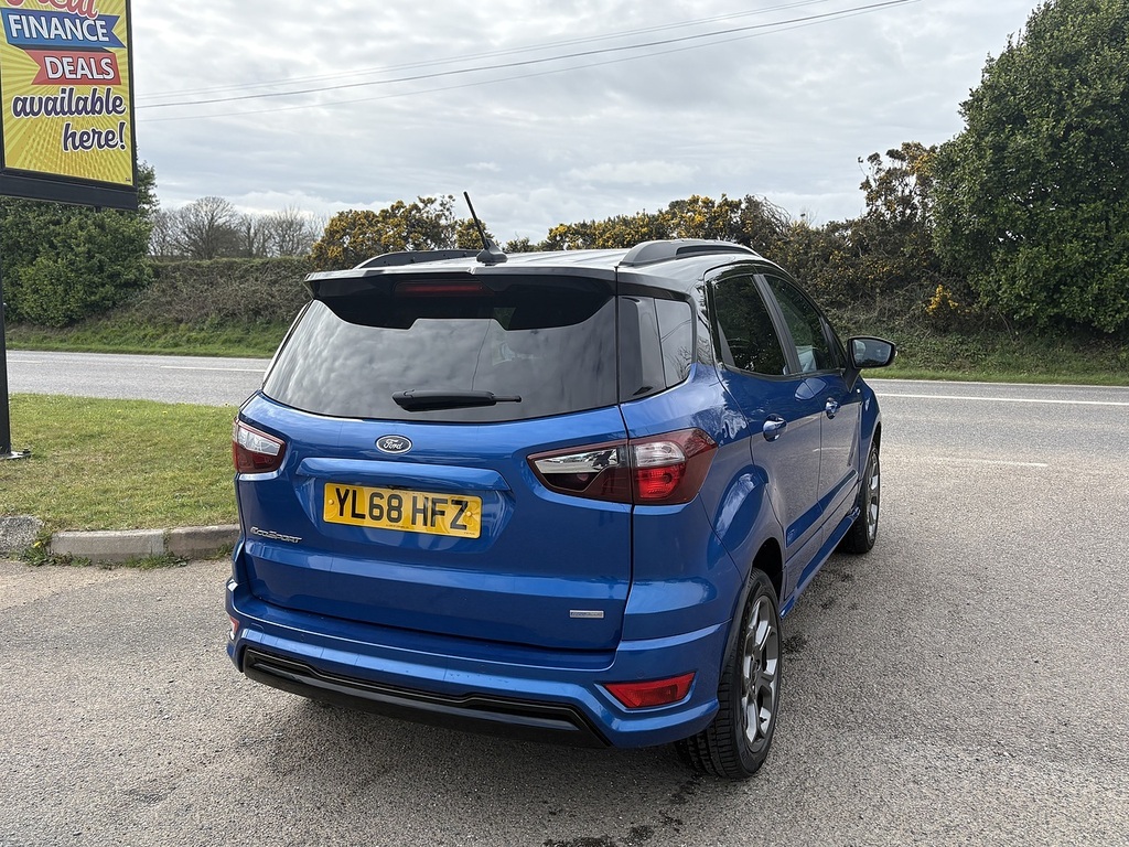 Ford Ecosport Ecoblue St-line YL68HFZ Blue #4