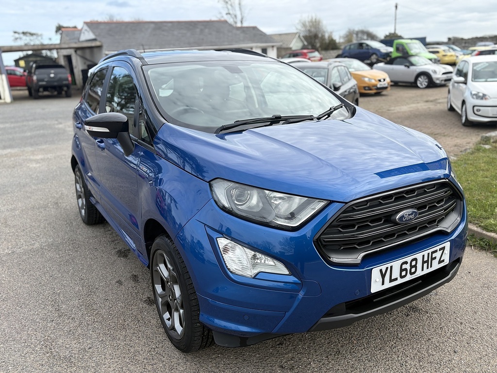 Ford Ecosport Ecoblue St-line YL68HFZ Blue #3