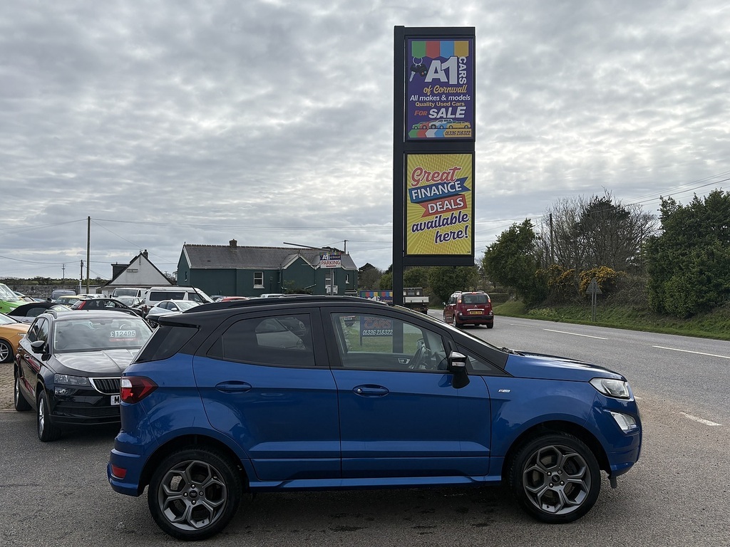 Ford Ecosport Ecoblue St-line YL68HFZ Blue #5