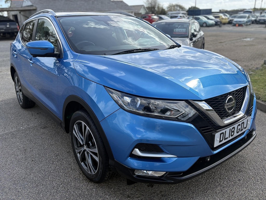 Nissan Qashqai Dci N-connecta DL18GDJ Blue #4