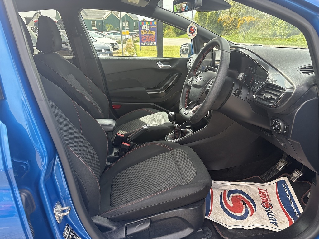Ford Fiesta T Ecoboost St-line Edition SP70JKN Blue #5