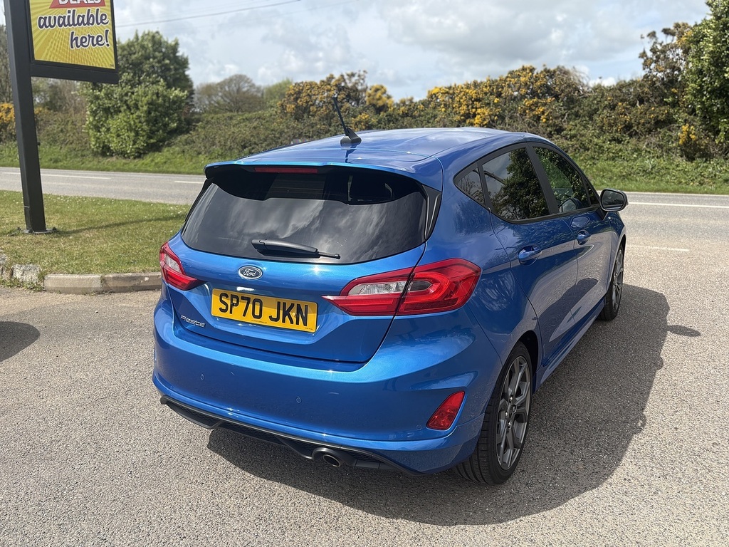 Ford Fiesta T Ecoboost St-line Edition SP70JKN Blue #4