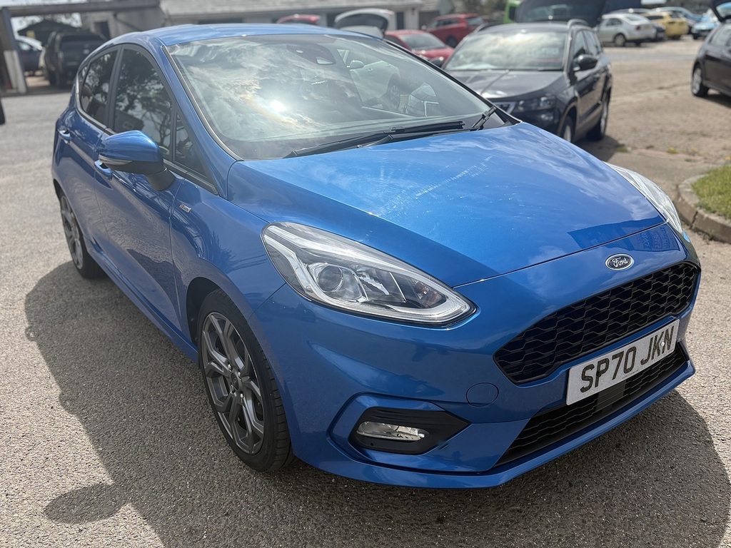 Ford Fiesta T Ecoboost St-line Edition SP70JKN Blue #3