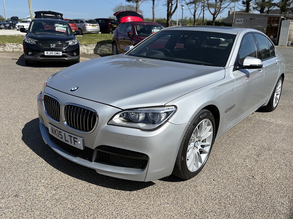 BMW 7 Series 730D M Sport Silver