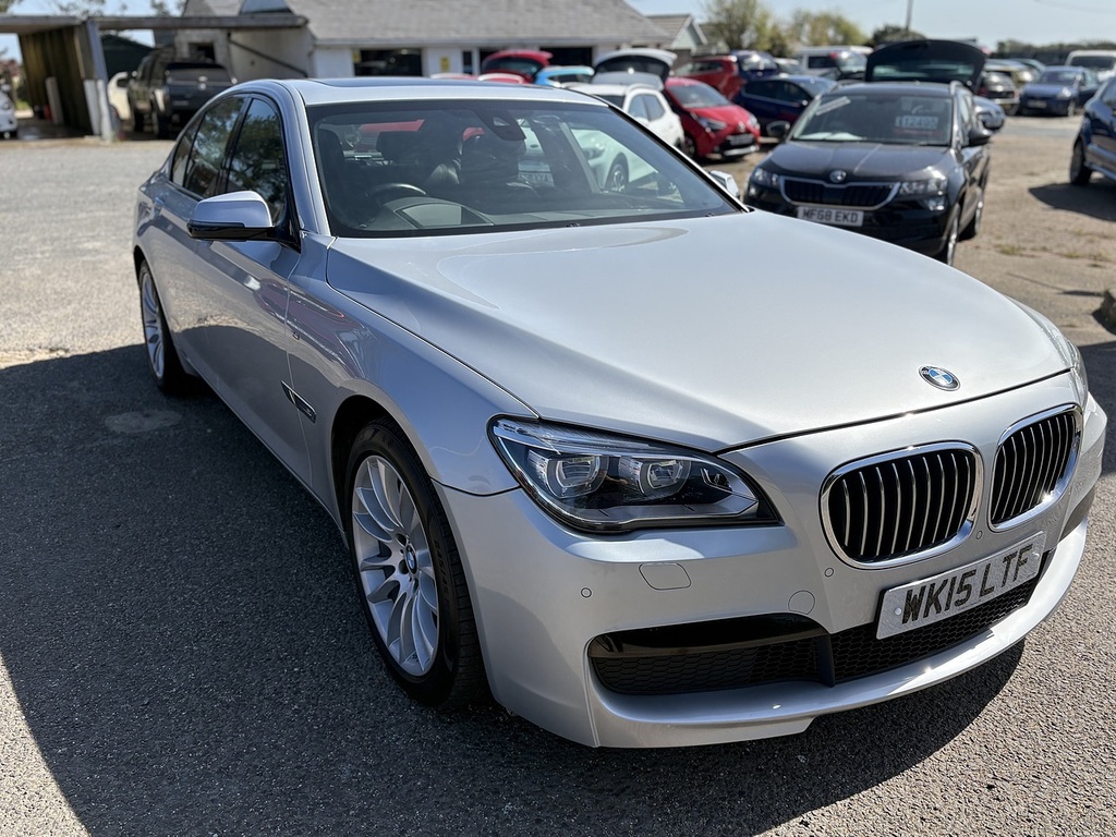 BMW 7 Series 730D M Sport Silver #3
