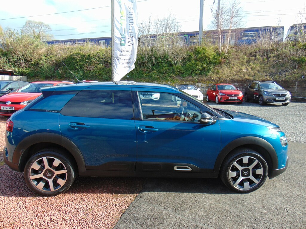 Citroen C4 Cactus Hatchback 1.2 Puretech Flair Mot April 2027 On YD19VVY Blue #2