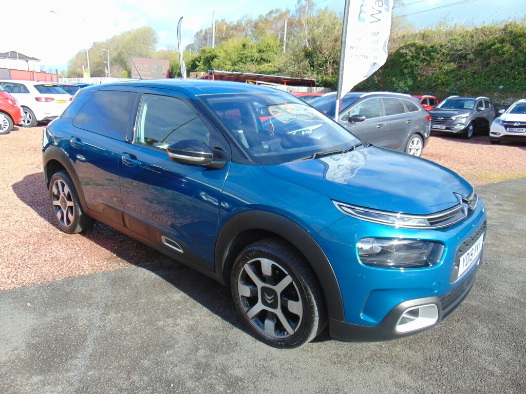 Citroen C4 Cactus Hatchback 1.2 Puretech Flair Mot April 2027 On YD19VVY Blue #3
