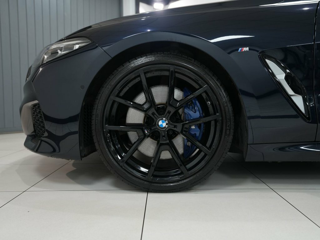 BMW 8 Series Convertible WP69OKE Black #5