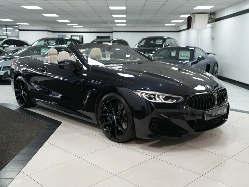 BMW 8 Series Convertible Black