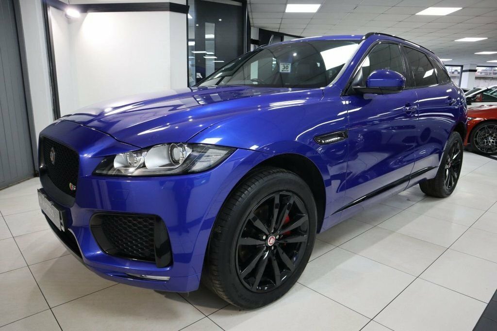 Jaguar F-Pace 3L S Blue #4