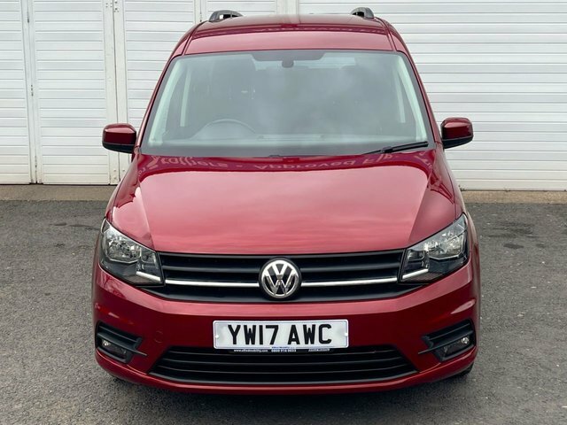 Volkswagen Caddy Maxi Life 2.0 Tdi Bluemotion Tech Red #5