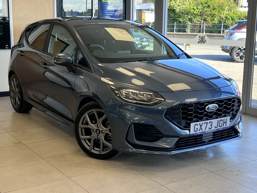 Ford Fiesta Hatchback 1.0 Fiesta St-line 1.0L Ecoboost Blue