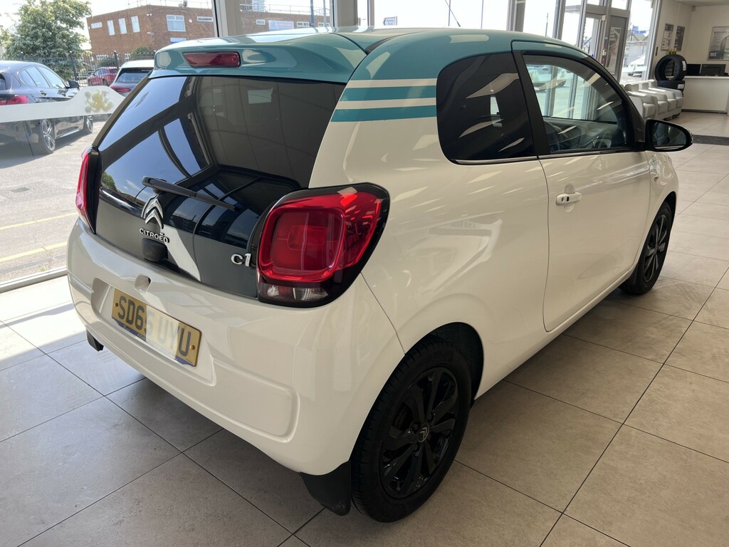 Citroen C1 Hatchback 1.2 Puretech Flair Edition 201565 SD65UYU White #5