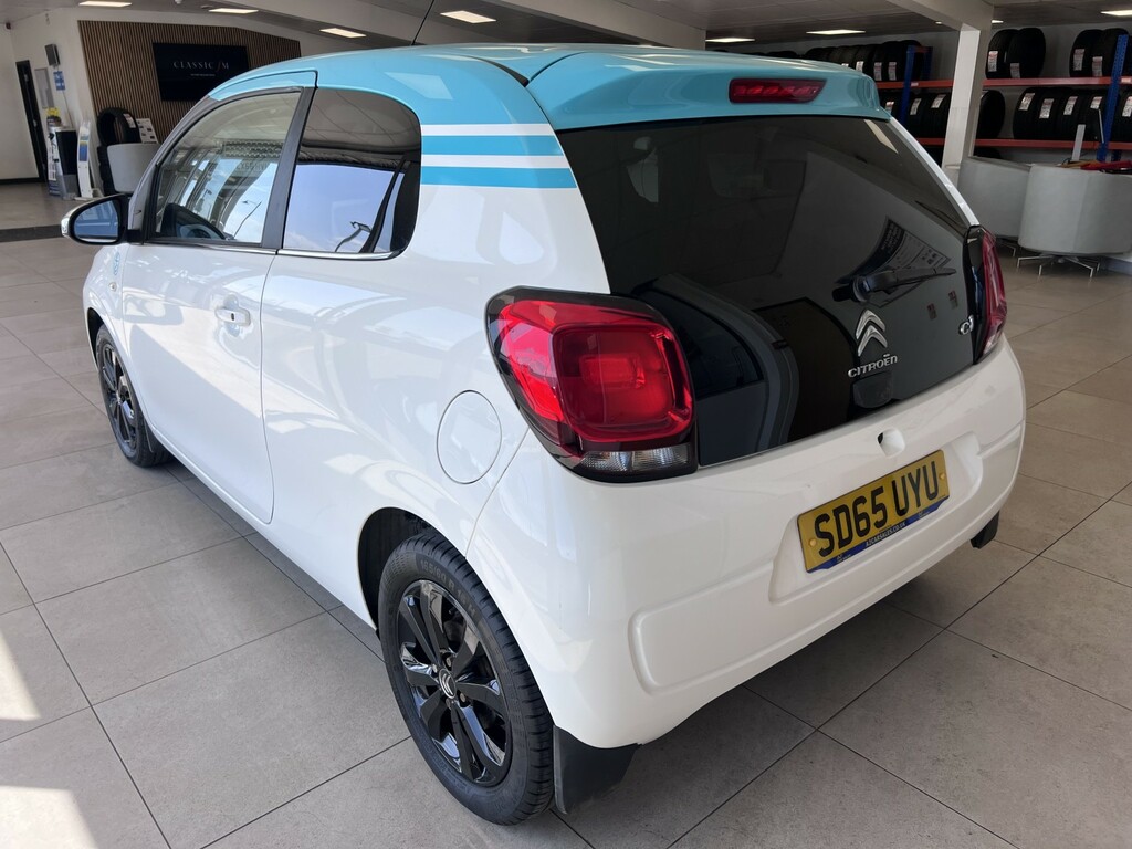 Citroen C1 Hatchback 1.2 Puretech Flair Edition 201565 SD65UYU White #6