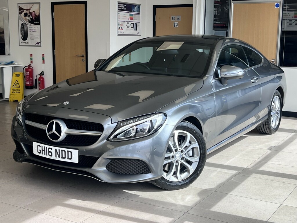 Mercedes-Benz C Class Coupe 2.0 C200 Sport 201616 GH16NDD Grey #3