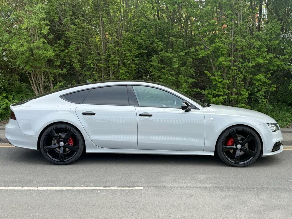 Audi A7 Hatchback 3.0 Tdi V6 Black Edition Sportback S Tro R4MXM Grey #4