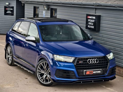 Audi SQ7 4.0 Sq7 Tdi FH17WWF Blue #3